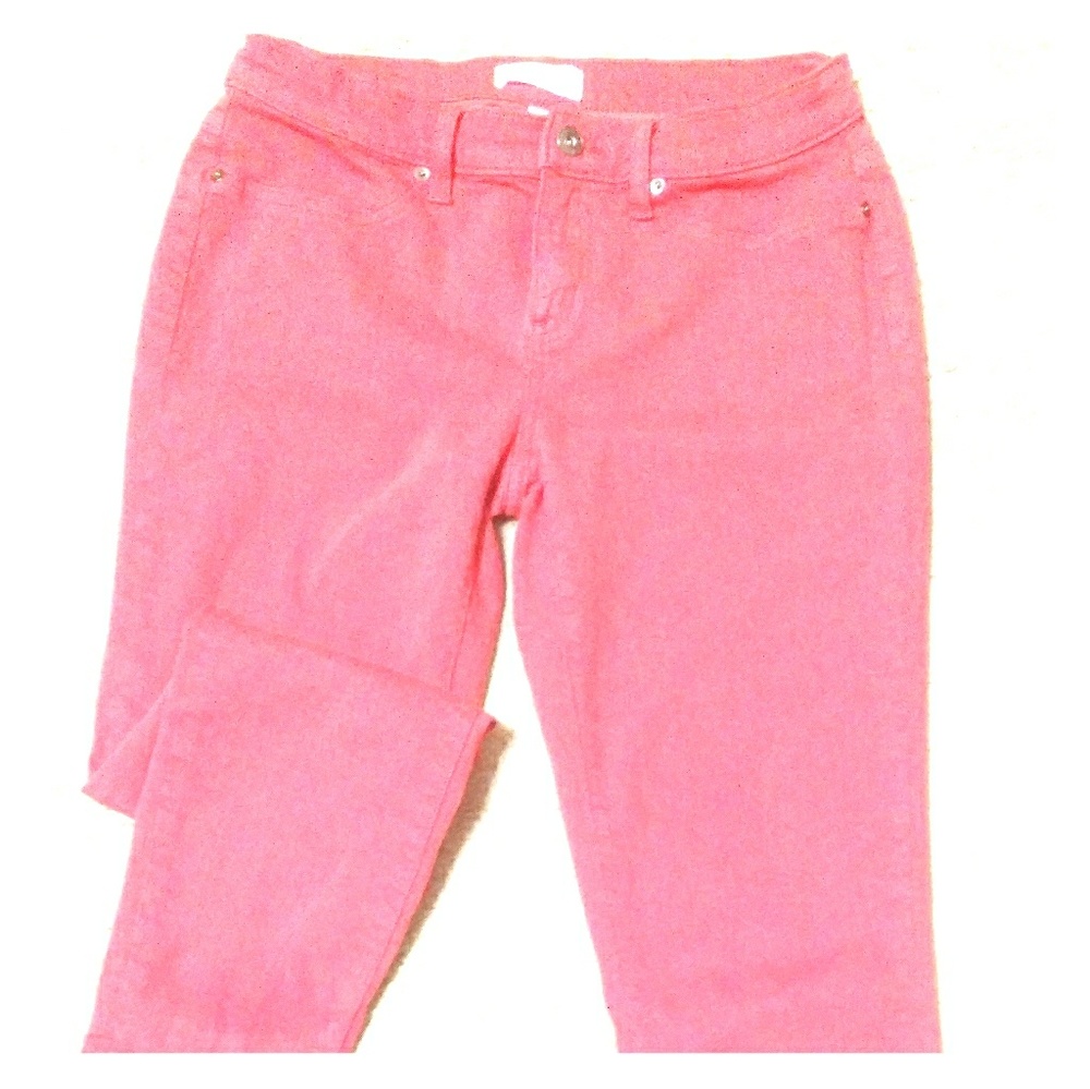 Lila Ryan (Stitch Fix) Coral Skinny Jeans Size 29